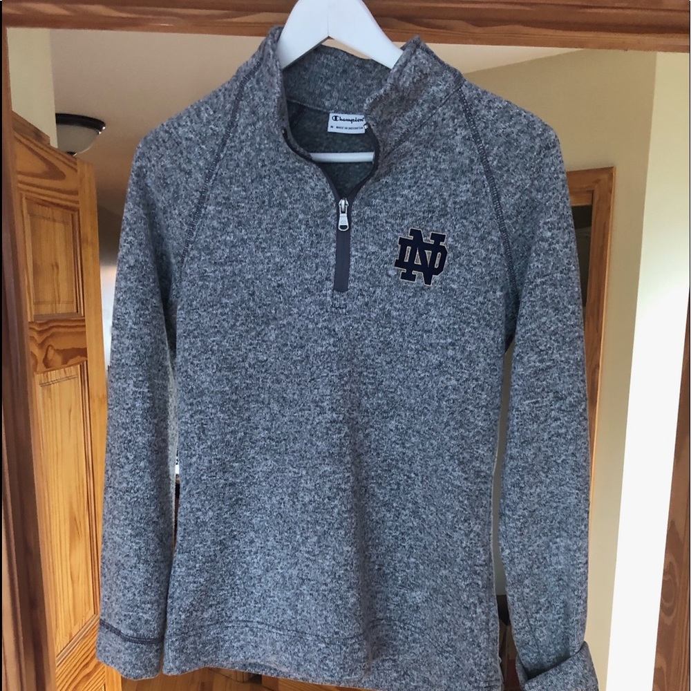 Notre dame quarter zip